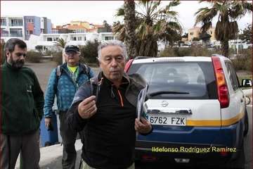 Ruta por la costa en memoria de José Luis González Ruano (Foto Ildefonso Rodríguez y TA)